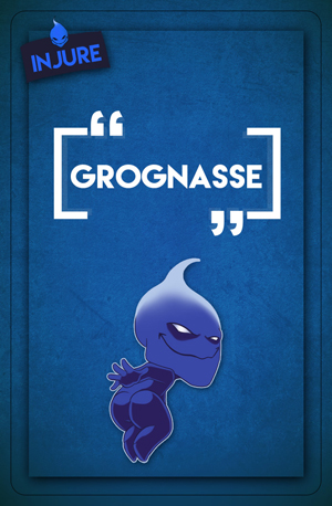 Mauvais Perdant - Les cartes Injures