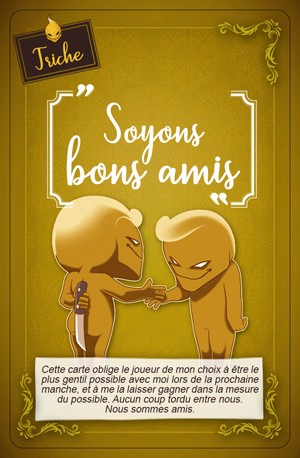 Mauvais Perdant - Les extensions du Puritain - Triche